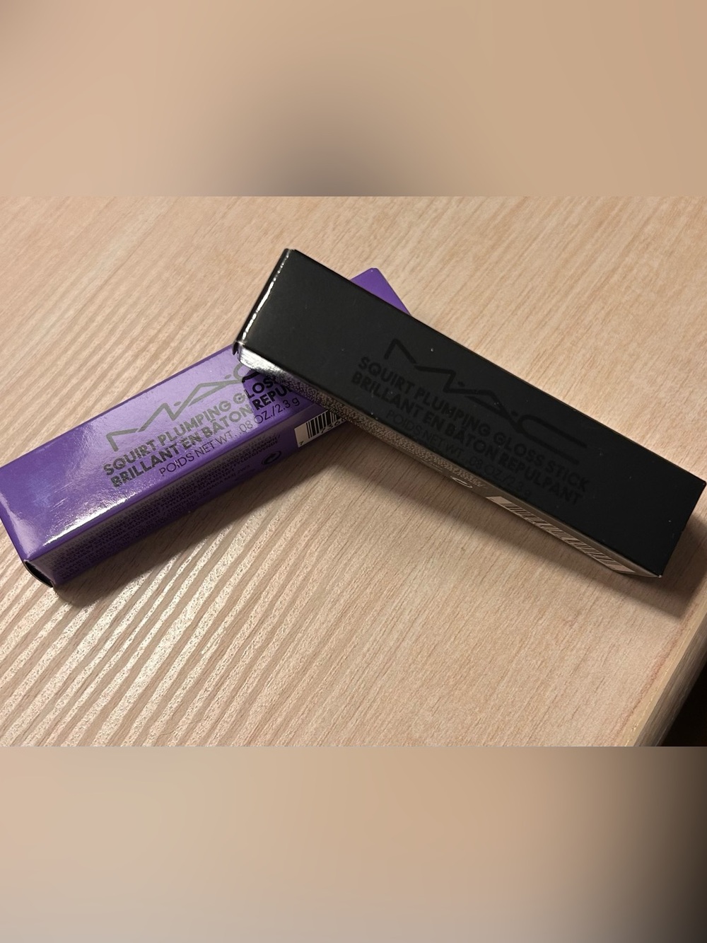 MAC Plumping Lip Gloss Stick - Purple & Black